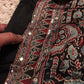 Pure Handblock ajrakh print mirror work modal silk saree (Prebooking 35 days)