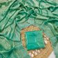 Premium space silk saree with cutdana work