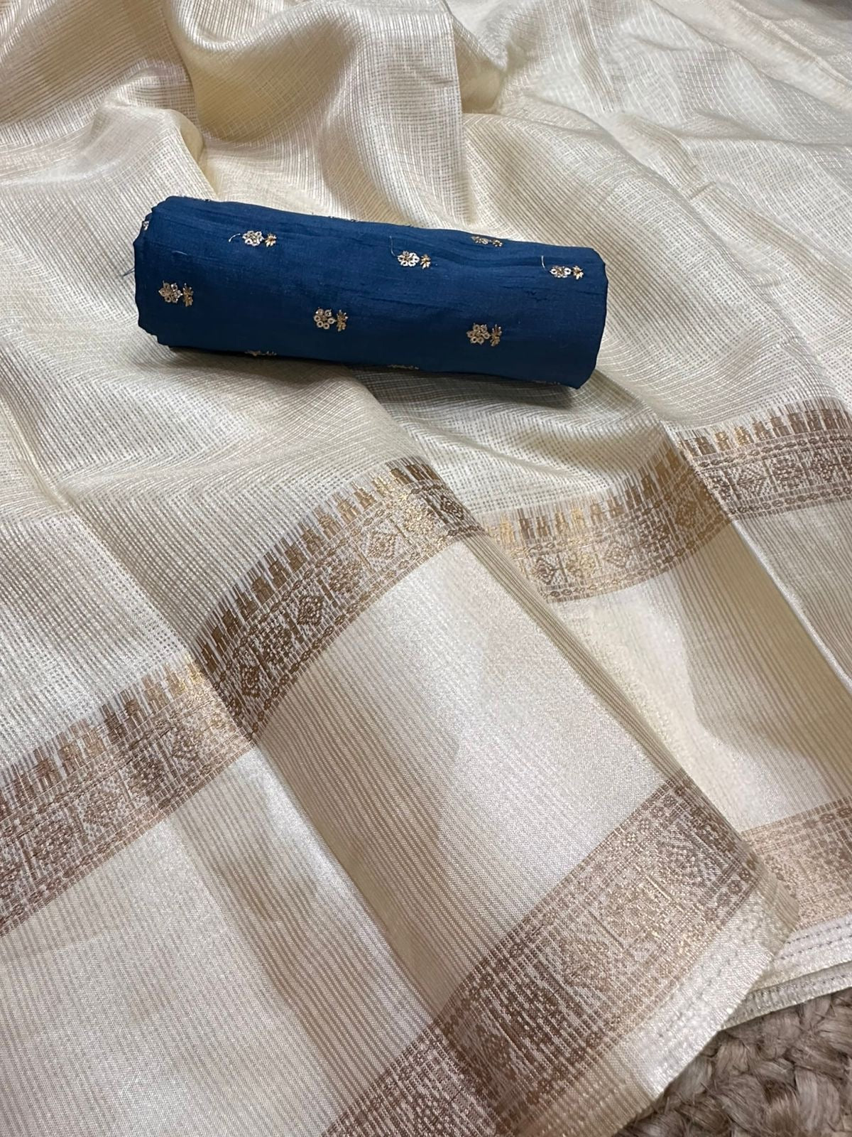 Kota self checks saree with bentex border