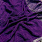 Soft Viscous crushed chinon silk checks saree