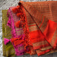 Beautiful khaddi georgette saree with intricate weavings!