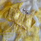 Soft semi organza saree with beautiful digital prints highlighted with beads work