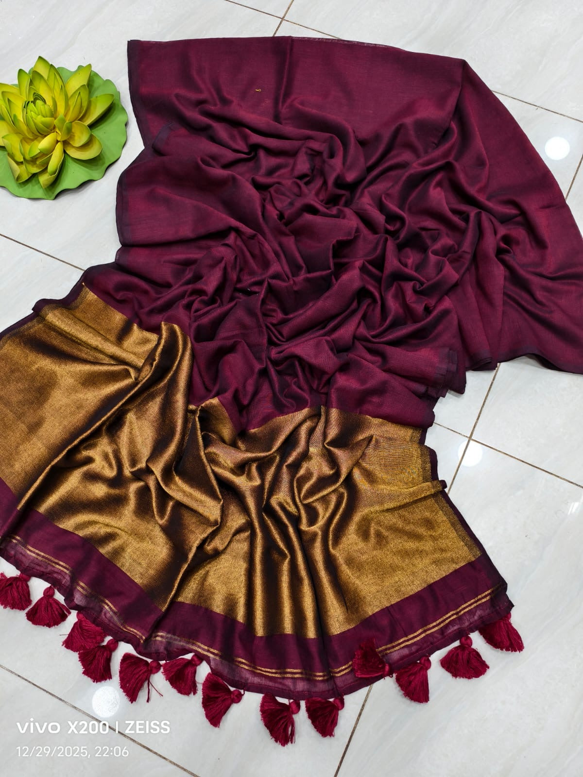 Nayanthara - handloom khadi cotton saree