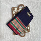 Soft Narayanpet saree with stripes and beautiful weaving border