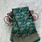 Semi Banarasi georgette saree with antique weaves