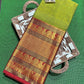 Aranya handwoven big border Narayanpet cotton sarees