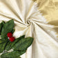 Semi tussar silk with zari border - ecg