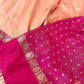 Soft semi silk saree - coin chakra