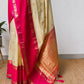 Soft semi silk saree - coin chakra