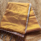 Mul tissue Raga saree - Gold and Silver