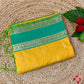 Beautiful semi silk saree with contrast border (Prebooking 35 days)