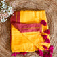 Pure authentic mul cotton saree with single zari line contrast border