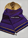 Soft arani silk cotton saree with thread checks