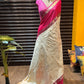 Soft semi silk saree - coin chakra