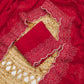 Premium space silk saree with cutdana work