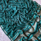 Banarasi semi katan silk with buttas
