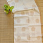 Premium kerala cotton saree with Rose motif