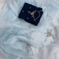 Soft organza with handwork