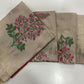 Soft off white muga cotton saree with floral weavings