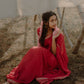 Soft viscous crepe silk saree