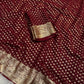 Beautiful soft viscous georgette with small buttas