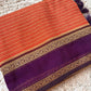 Beautiful khaddi georgette saree with intricate weavings!