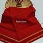Soft arani silk cotton saree with thread checks