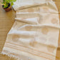 Premium kerala cotton saree with Rose motif