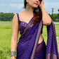Pure Banarasi crepe chiffon