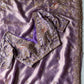 Beautiful soft tissue silk saree with handwork(Prebooking)