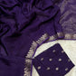 Soft viscous crepe silk saree