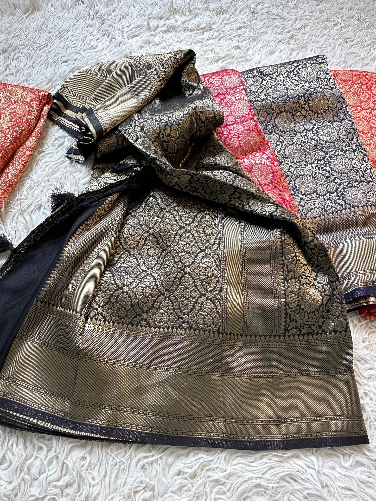 Banarasi semi katan silk