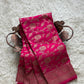 Semi Banarasi georgette saree with antique weaves
