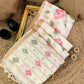 Jamdhani cotton saree with floral jaal resham and zari weavings
