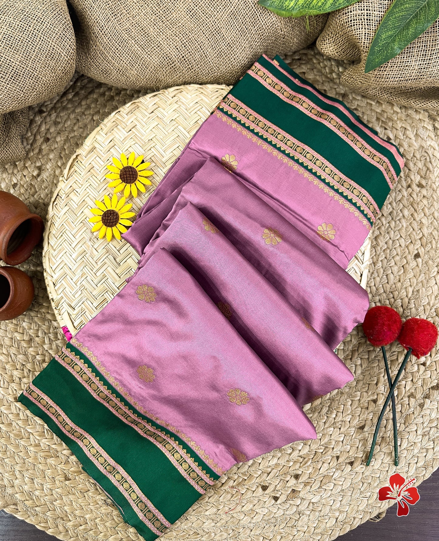 Premium kanchi semi silk saree