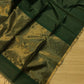 Pure Maheshwari silk cotton saree - small border zari stripes