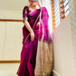 Pure Maheshwari Silk cotton with small border