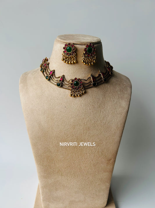 Palakka choker - mix