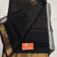 Beautiful Mangalagiri Silk cotton saree with zari checks