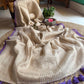 Mul cotton with zari stripes - purple