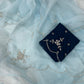 Soft organza with handwork