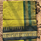 Premium silk cotton sarees with zari checks and contrast border