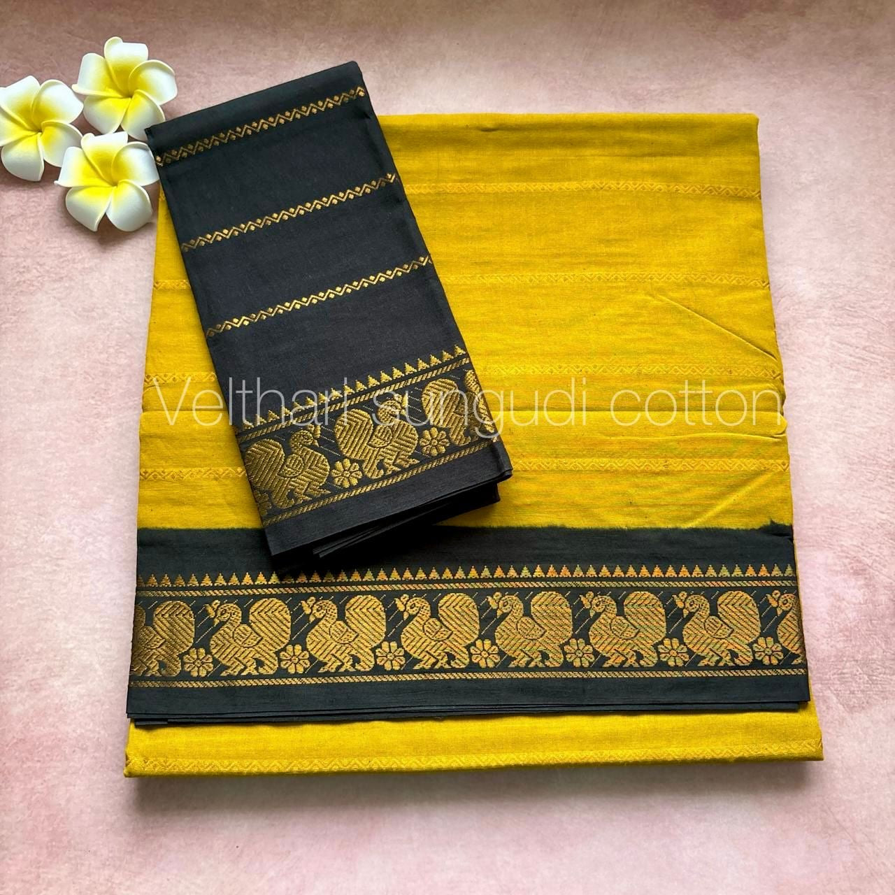 Premium Velthari sungudi cotton sarees