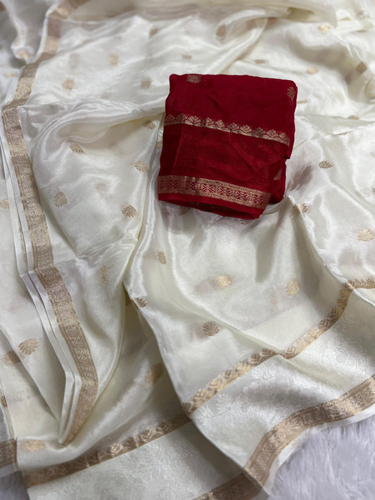 Beautiful soft viscous crepe silk - rose jacquard