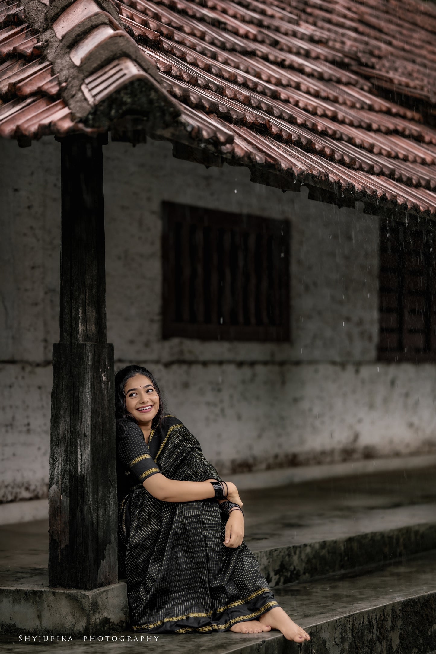 Arani silk cotton saree with checks