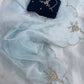 Soft organza with handwork