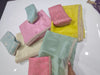 Pure tissue silk saree with handwork cutdana border and Banarasi weaving blouse