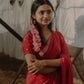 Soft viscous crepe silk saree
