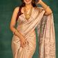 Pure mul tissue Raga saree with round sequins