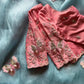 Premium organza silk with butterfly embroidery